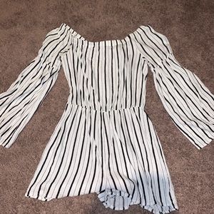 Long sleeve romper